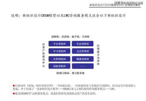 新组织设计CRSM模型与LWC咨询服务模式介绍