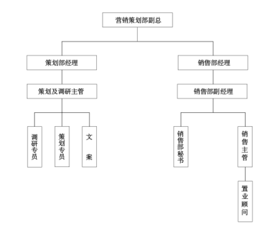 营销策划部规章制度及岗位设置(改)